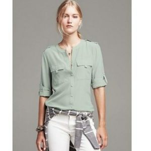 Banana Republic Heritage Collection Silk Blouse
